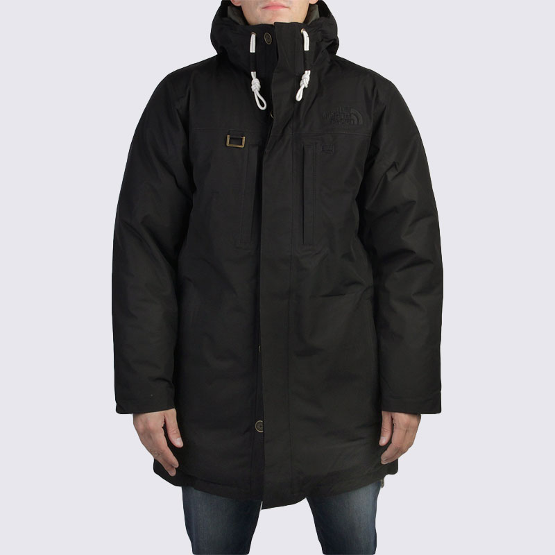 мужская черная куртка The North Face Himalayan Long Parka T0CF91JK3 - цена, описание, фото 3